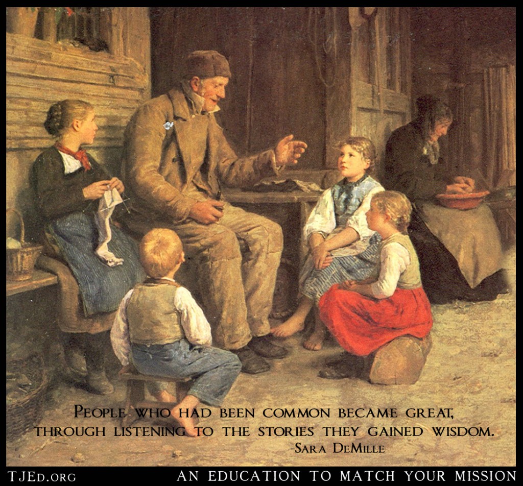 Storyteller by Anker Grossvater 1884